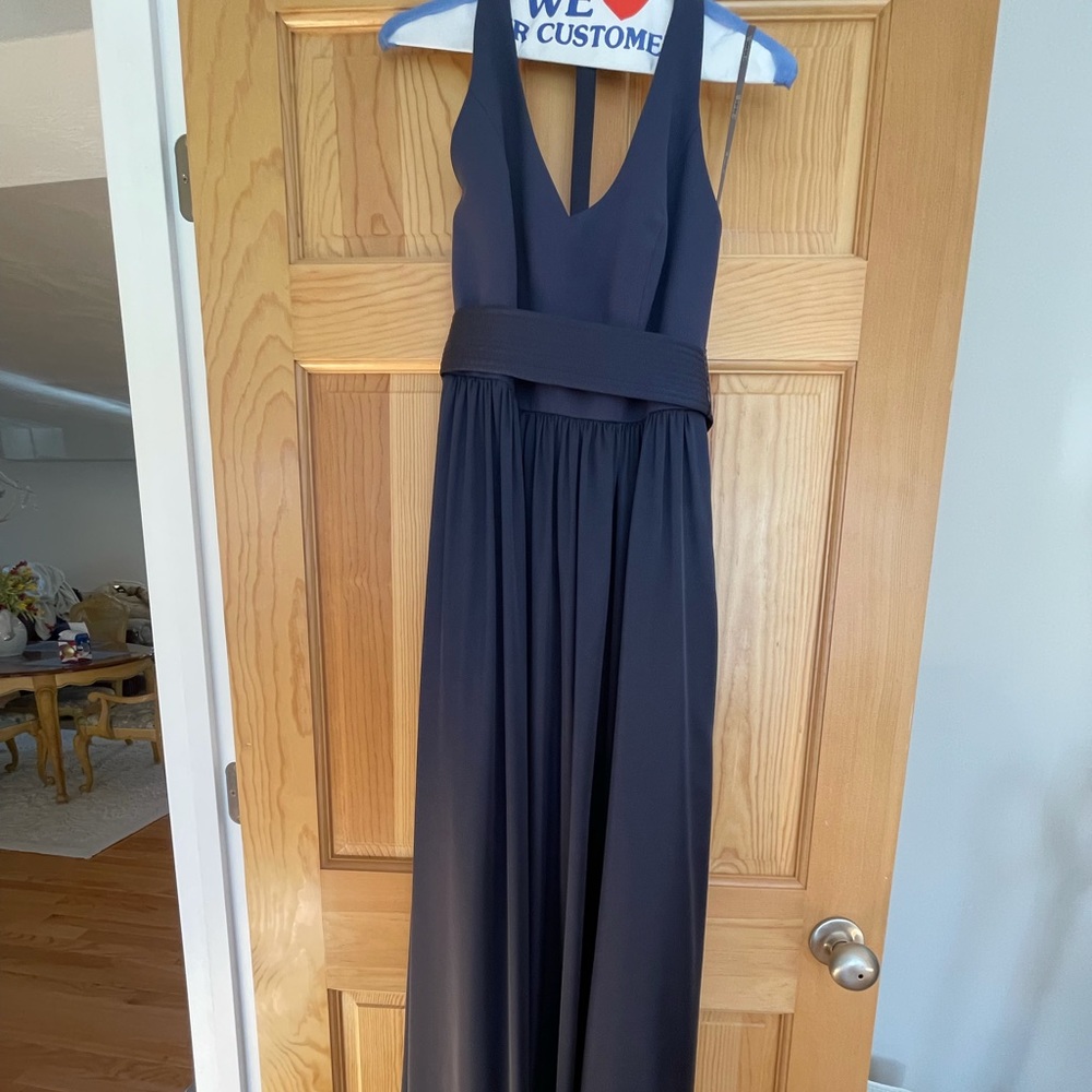 Beautiful Vera Wang midnight blue bridesmaid dress